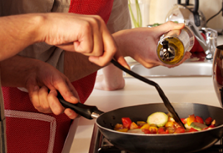 Photo: Adult cooking