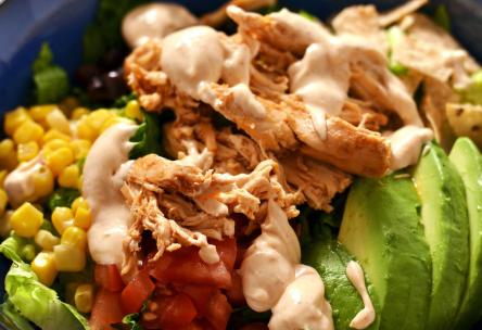 Southwestern ranch chicken salad