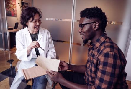 Doctor consultation with patient