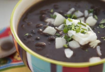 Black bean soup