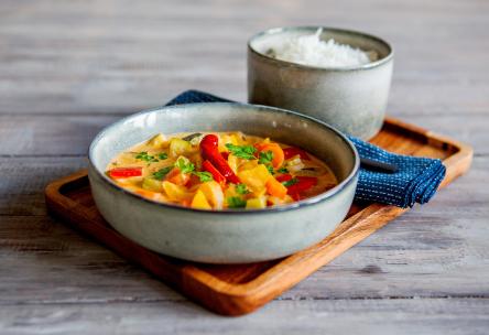 Salmon and Vegetable Curry