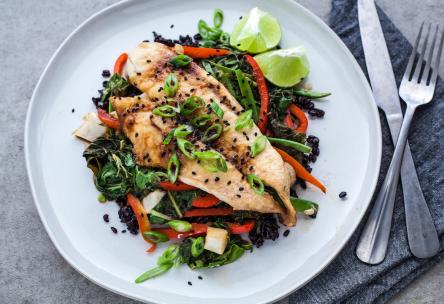 Foil-Pack Asian-Style White Fish