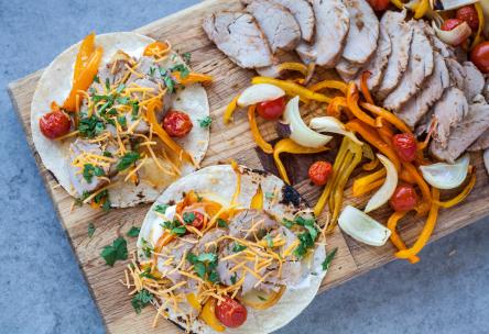 Oven-Baked Pork Fajitas