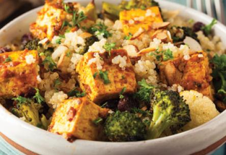 Roasted Veggie Protein Bowl